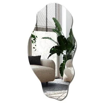 Miroir à forme irrégulière et asymétrique