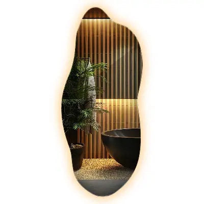 Miroir lumineux irrégulier Prime