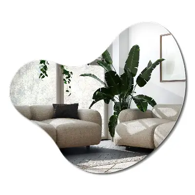 Miroir organique à la forme originale