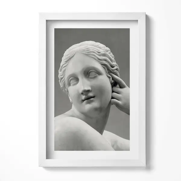 Tableau avec cadre Statue d'une femme antique