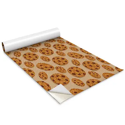 Film adhésif pour meuble en motif biscuits bruns