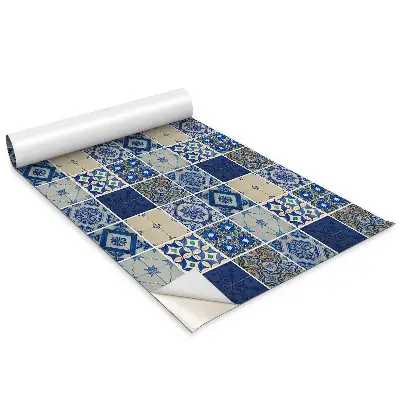 Film adhésif pour meuble à motif carreaux décoratifs
