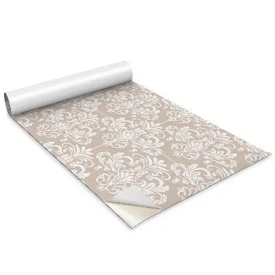 Adhésif décoratif pour meuble au motif ornemental élégant