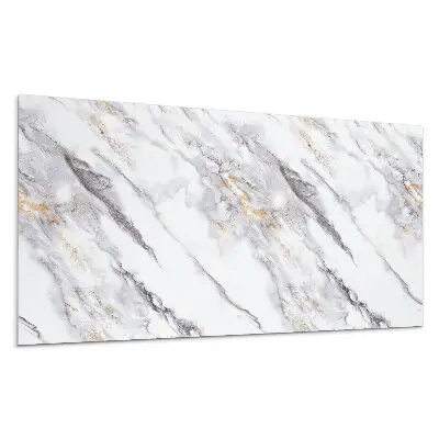 Crédence en verre avec motif marbre élégant
