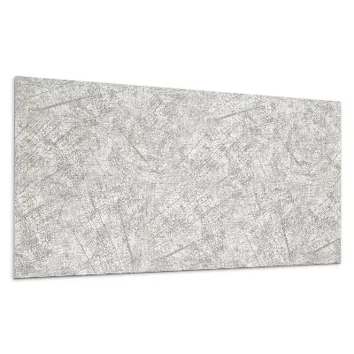 Crédence de cuisine en verre au motif béton